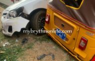 Tragic: Many Injured As Toyota Corolla Collides With Pragia Aboard With 4 Children In Koforidua