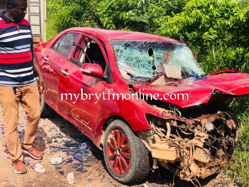 C/R: Driver And Passenger In Critical Condition In Gomoa Onyaadze Accident