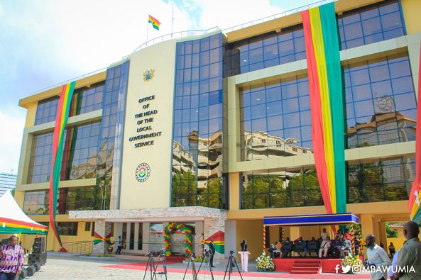 Bawumia Commissions New Office Block For The Office Of The Head Of Local Government Service