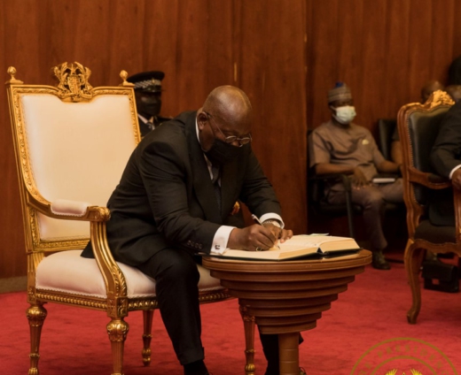 Akufo-Addo Signs 3 New Tax Bills Into Law