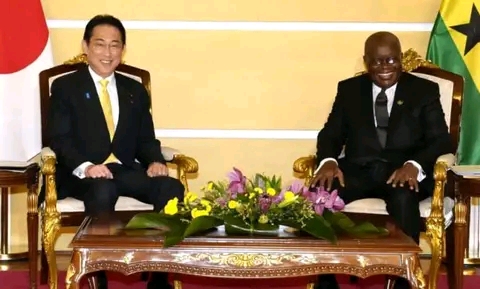 Akufo-Addo 'Begs' Japan Prime Minister To Help Ghana Secure IMF Deal