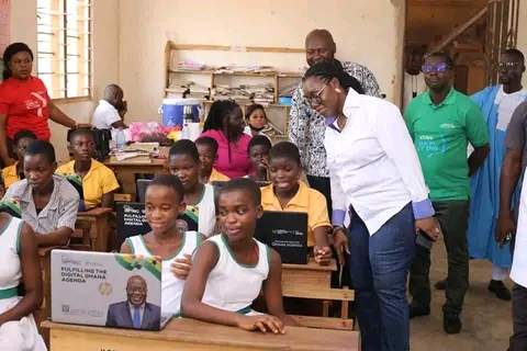 S/R: Ursula Owusu Leads Team To Assess Progress Of Girls-In-ICT Project