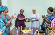 Abena Dapaah Officially Presents Handing Over Notes To New Gender Minister