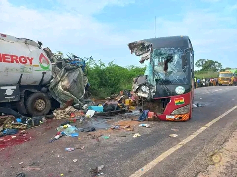 Breaking: About 15 Passengers Dead On Accra-Cape Coast Highway, Several Others Injured