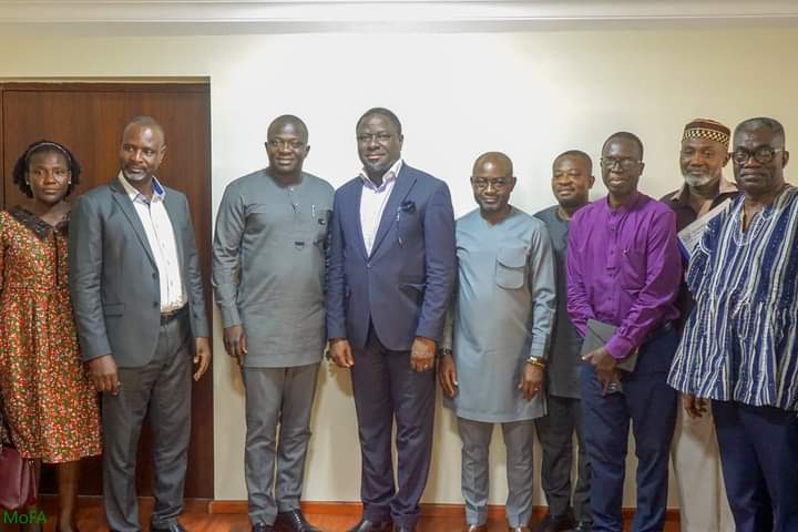 Agric Minister Engages AGI Leadership To Discuss Import-Substitution Industrialisation Policy