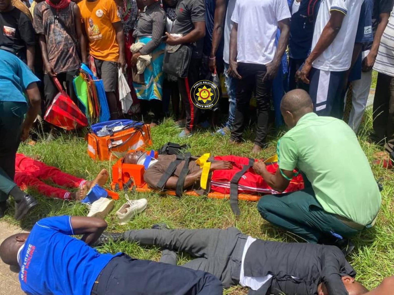 A/R: Fire Command Conducts Simulation Exercise At Kumasi Kejetia Market