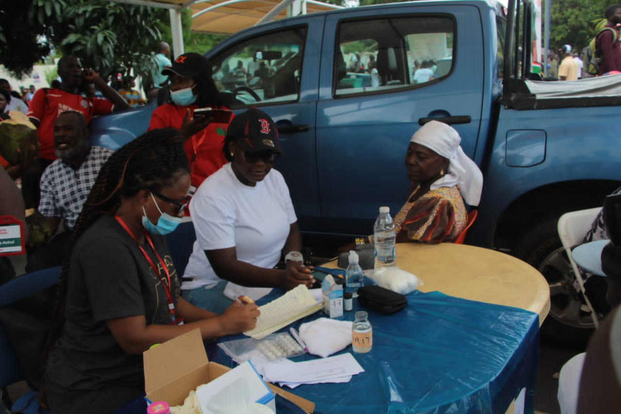 E/R: Democratic Health Team Commended for Providing emergency Healthcare Services At NDC Primaries