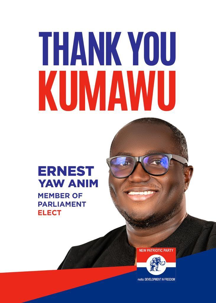 W/N: Winning Kumawu By-Election Is Not An Automatic To Win 2024 General Elections - 'Happy' NPP Told