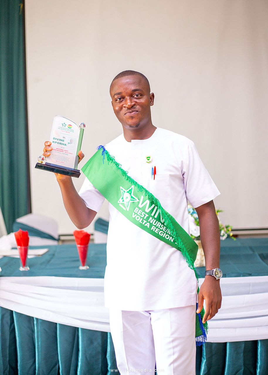 V/R: Divine Kporha Emerges Best Regional Nurse/Midwife For His Contribution To Quality Health Care Delivery