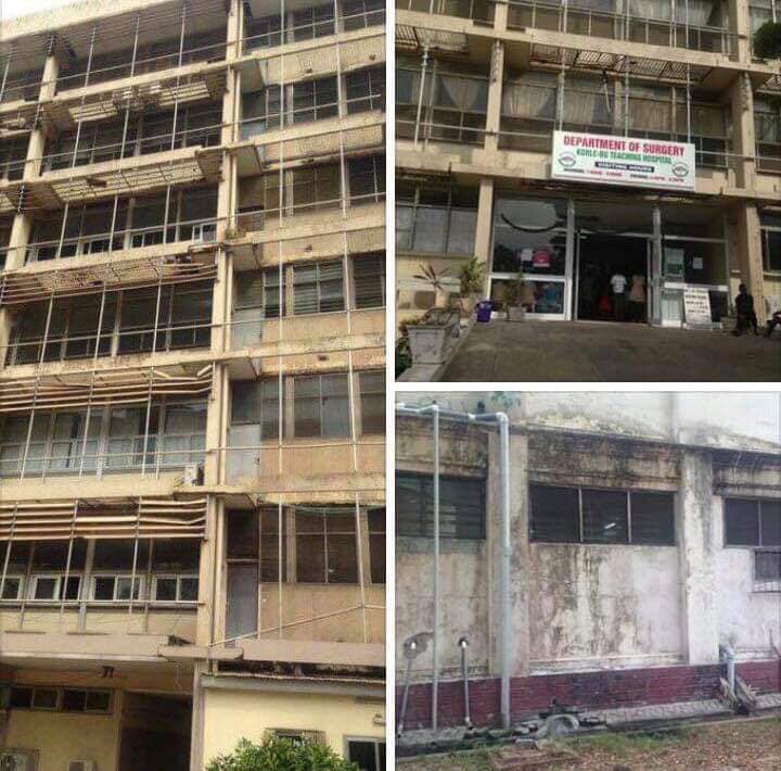 Maintenace Culture: Korle Bu Surgical Block Is Now An Eyesore