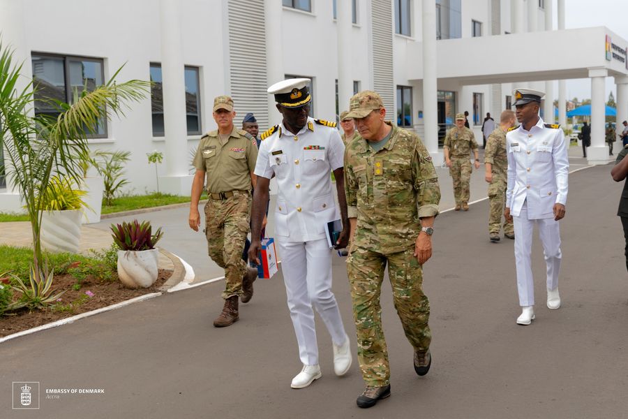 Danish Special Operations Commanding Officer Visits Ghana To Discuss Maritime Security With Chief Of Defence Staff