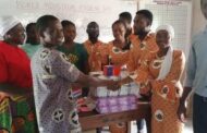 E/R: Abuakwa North NASPA Embarks On School Tour, Donates Sanitary Pads And Learning Materials