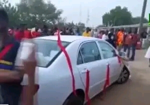 Moral Bankruptcy! - Former Minister Slams Navrongo Man For Burying Dad In A Toyota Corolla