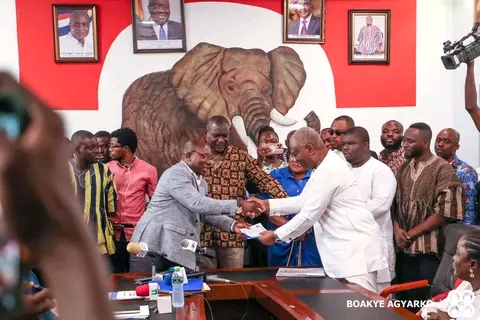 NPP Flagbearer Race: Boakye Agyarko Files Nomination; Calls For Change Of Pace