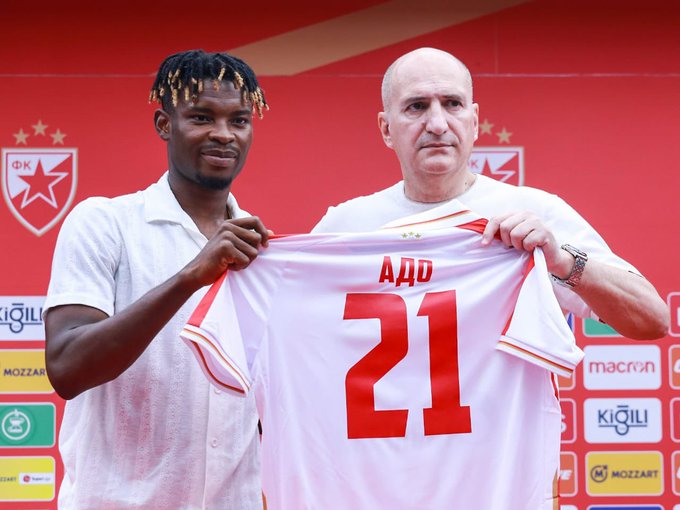 Official: Ghana Midfielder Edmund Addo Joins Red Star Belgrade