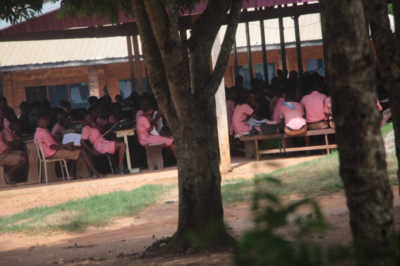 Ayirebi SHS: Classrooms Made Dormitory, Dining Hall Turned Classrooms As Students Lament Poor Learning Environment