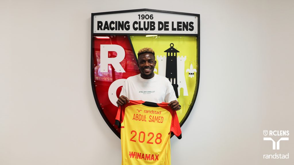 Ghana’s Salis Abdul Samed Signs One-Year Contract Extension At RC Lens