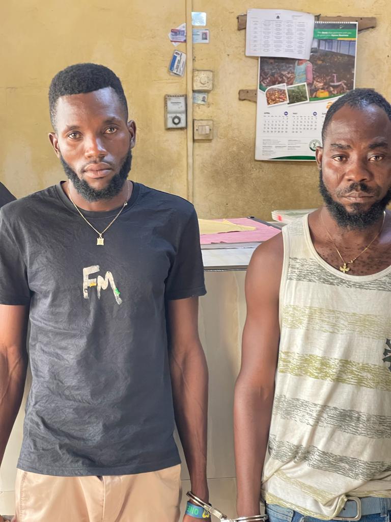 Kasoa: 2 Arrested For Unlawful Possession Of Firearm, Pepper Spray