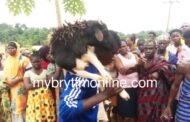 Western North: Chiefs Perform Ritual For Man For Impregnating His Sister, Having Sexual Intercourse With Girlfriend's Junior Sister At Sefwi Ntrentreso