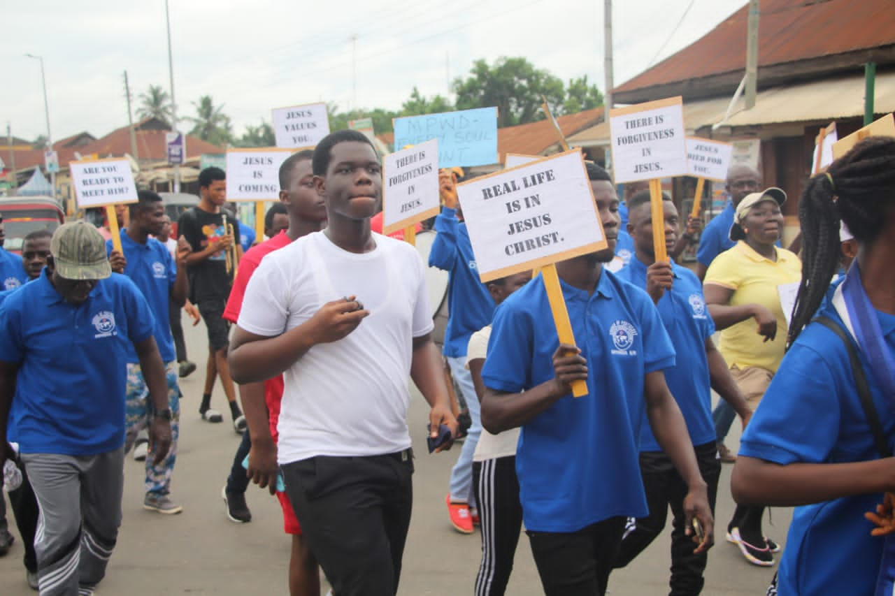 Koforidua: Hearing Impaired Persons March On Streets