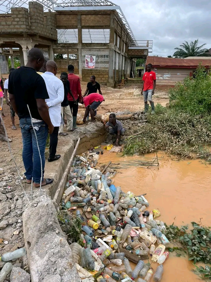 W/R: Wassa Amenfi East MP Visits Communities Affected By Floods Following Heavy Rains