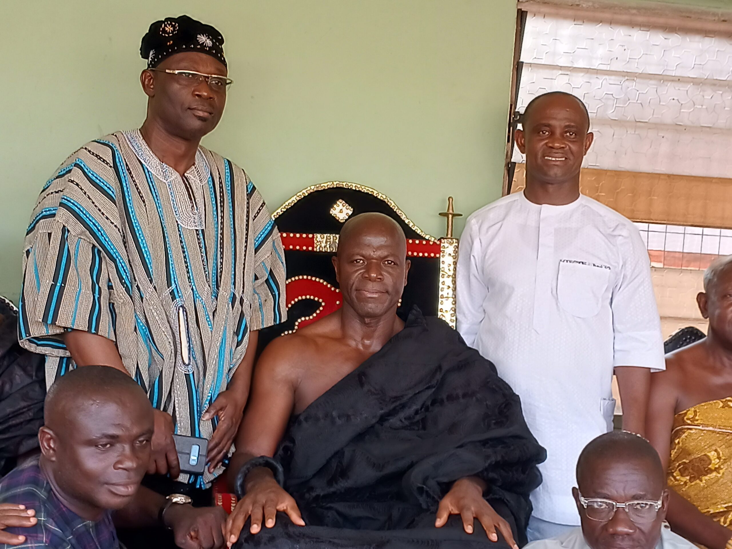 W/N: Bibiani-Anhwiaso-Bekwai MCE Pays Courtesy Calls On Sefwi Bekwai And Chirano Traditional Councils