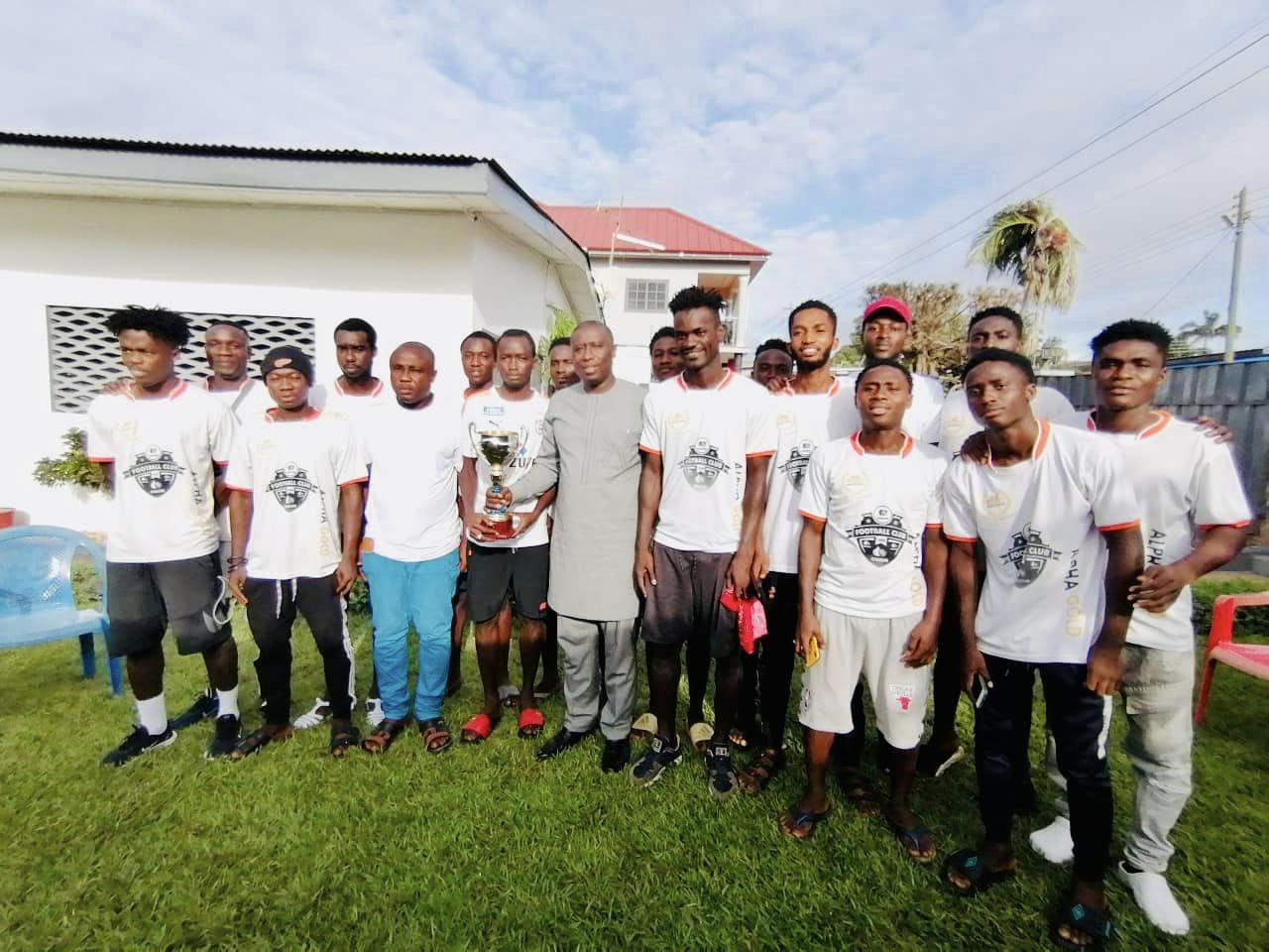 GARFA Division 3 League Champions Onion FC Presents Trophy To MP, Appreciates His Support