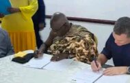 Deputy Lands Minister Leads Newmont To Sign 3-Year MoU With Otumfuo Foundation