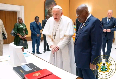 Italy: Cardinal Appiah Turkson Takes Akufo-Addo On A Tour At Vatican