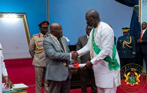 Akufo-Addo Commends Liberia For Upholding Democracy