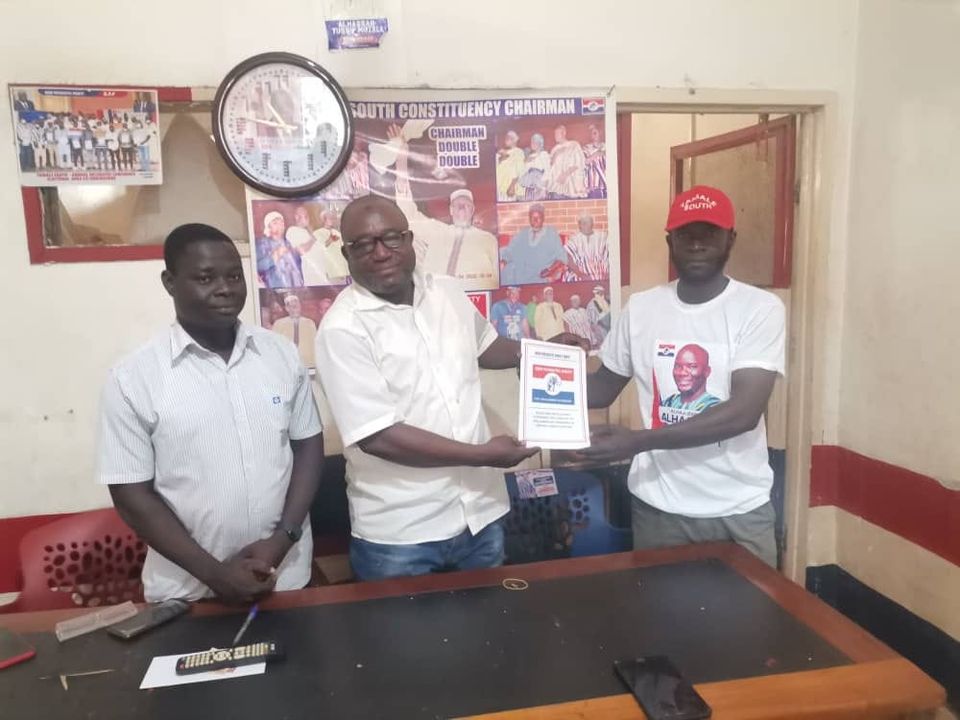 Road To Parliament: NPP Delegates Pick Form For Alhaji Baba Alhassan In Tamale South