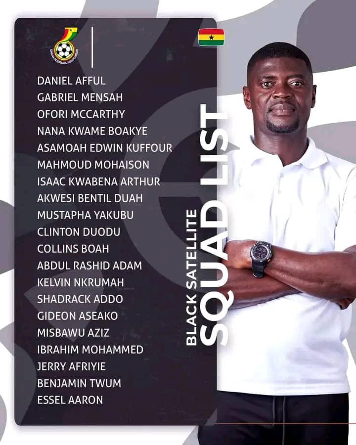 WAFU B U-20 Cup Of Nations: Black Satellites Coach Names Squad For Tournament