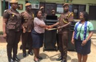 Zoomlion Donates 10 Plastic Waste Bins To Koforidua Prisons