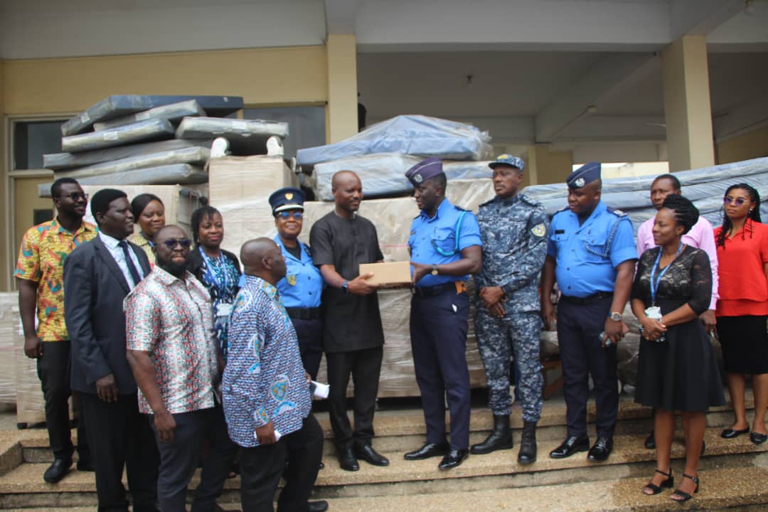 Customs Staff Association Donates Medical Beds Eastern Regional Hospital, Poly Clinic