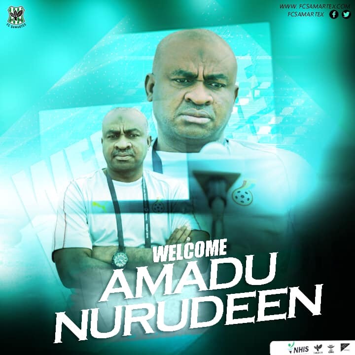 Samartex Announce Amadu Nurudeen As New Coach