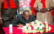 Bagbin Signs Book Of Condolence At Ga Mantse's Palace