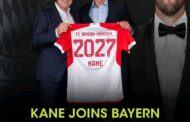 Official: Harry Cane Joins Bayern Munich In $100m Dollar Deal