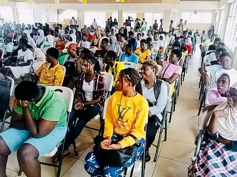 MP Organises Career And Training Seminar For Over 800 BECE Candidates In Okaikoi Central