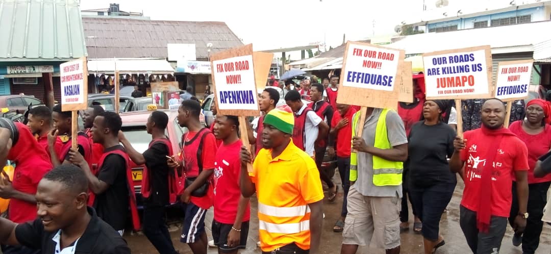 We Will Continue Series Of Demonstration Till Our Roads And Streetlights Are Fixed – Koforidua Development Advocates