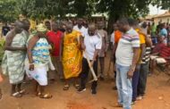 Western North: NDC Chairman Cuts Sod To Construct Multi-Purpose Durbar Centre For Sefwi Asempaneye Community