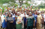 Western North: Bibiani Anhwiaso Bekwai NDC Women's Wing Supports School Girls With Sanitary Pads