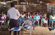 NCCE Engages Hairdressers At Yamfo On Voter Registration And District Level Elections