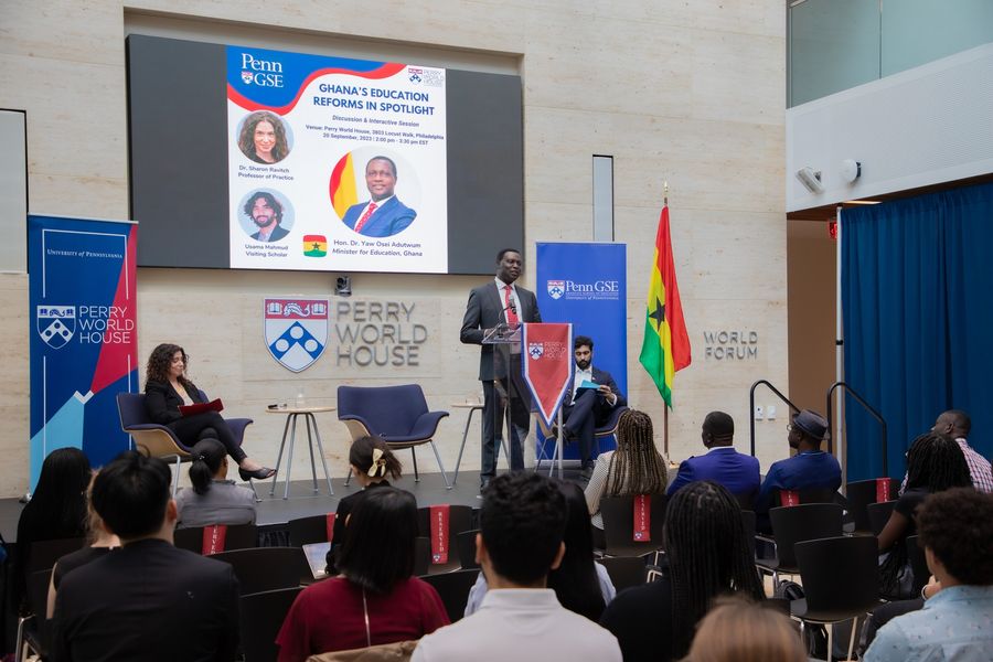 USA: Education Minister Shares Key Strategies Driving Ghana's Educational Transformation