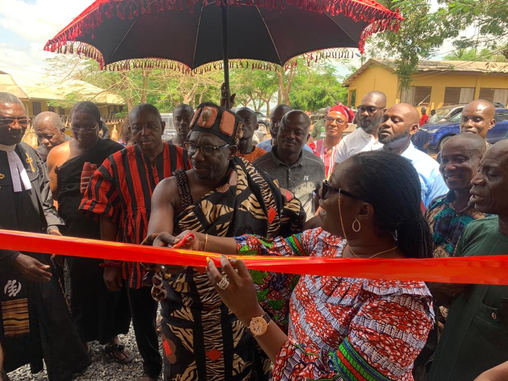 Ursula Owusu Commissions Community ICT Centers In Eastern Region