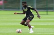 Arsenal Handed Huge Boost As  Ghana Star Thomas Partey Returns To Training After Injury
