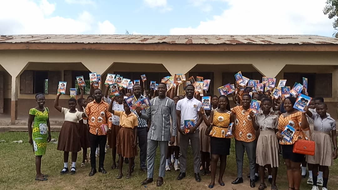 Bibiani-Anhwiaso-Bekwai 2022/2023 NASPA Donates Exercise Books To Needy Schools As Part Of Its Week Celebration