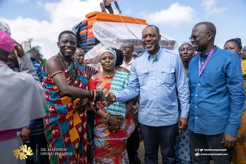 Energy Minister Leads VRA, NADMO To present Relief Items To Flood Victims