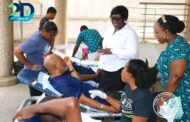 Ahafo Region: NHIS Rescue Goaso Gov't Hospital With Blood Donation