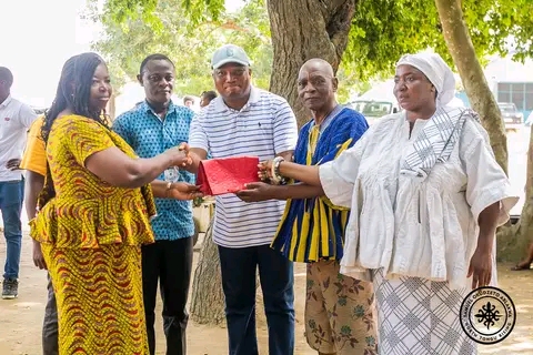 Aftermath Of Akosombo Dam Spillage: 167 Displaced Teachers Receive Financial Support From MP