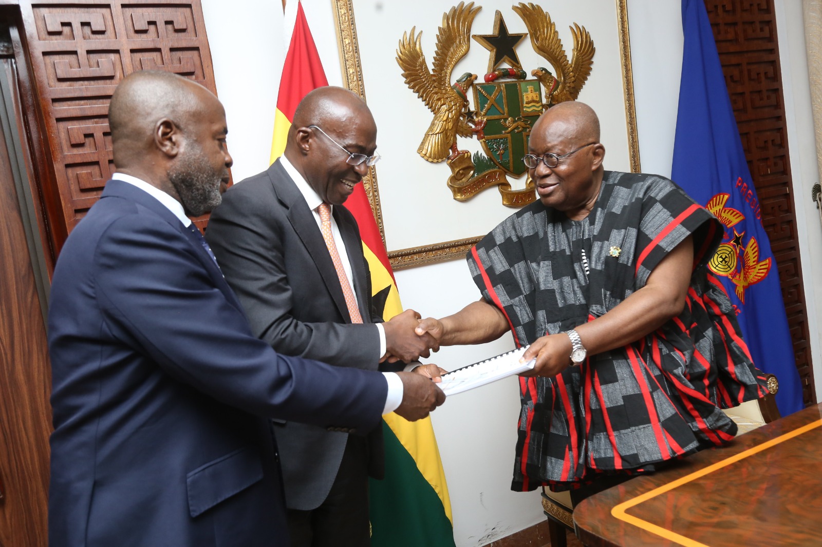 President Akufo Addo Commends GIADEC/Rocksure For Completing First Ever MRE On Ghana's Bauxite Resources